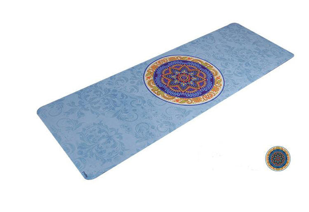 1.5mm Natural Rubber Slip-resistant Yoga Mats Yoga Blanket Folding Fitness Mat High Temperature Travel Printing Mats