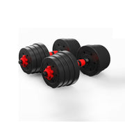 Adjustable And Removable Rubber-coated Cement For Household Fitness Dumbbells